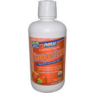 Now Foods, Organic, Mangosteen, SuperFruit Juice, 32 fl oz (946 ml)