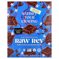 <img alt="Raw Rev, Plant-Based Protein Bar, Double Chocolate Brownie Batter, 12 Bars, 1.6 oz (46 g) Each" title="Raw Rev, Plant-Based Protein Bar, Double Chocolate Brownie Batter, 12 Bars, 1.6 oz (46 g) Each,899587003258"