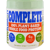 RawFusion, Complete, 100% Plant-Based Whole Food Proteins, Vanilla , 17.1 oz (483.7 g)