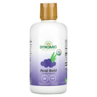 <img alt="Dynamic Health, Certified Organic Acai Gold , 32 fl oz (946 ml)" title="Dynamic Health, Certified Organic Acai Gold , 32 fl oz (946 ml),790223100587"