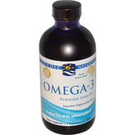 Nordic Naturals, Omega-3, Lemon, 8 fl oz (237 ml)