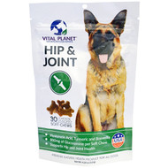 Vital Planet Hip & Joint For Dogs Chicken -- 30 Soft Chews