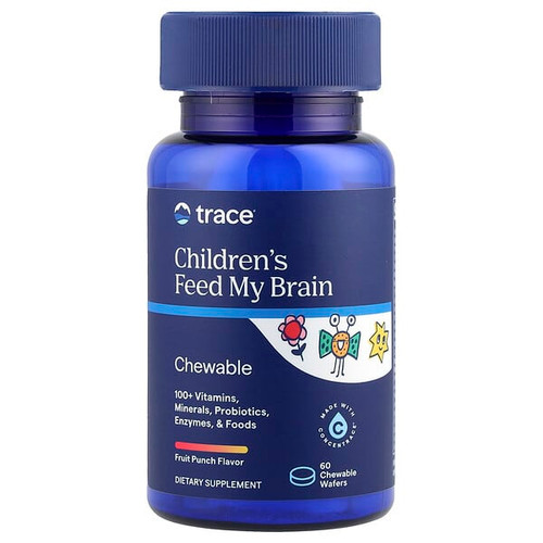 <img alt="Trace, Childrens Feed My Brain, Fruit Punch, 60 Chewable Wafers" title="Trace, Childrens Feed My Brain, Fruit Punch, 60 Chewable Wafers,878941003554"