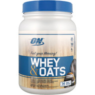 Optimum Nutrition, Whey & Oats, Chocolate Glazed Donut , 1.54 lb (700 g)