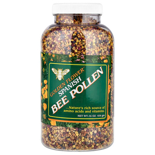 <img alt="Golden Flower, Spanish Bee Pollen, 16 oz (454 g)" title="Golden Flower, Spanish Bee Pollen, 16 oz (454 g),715783463002"