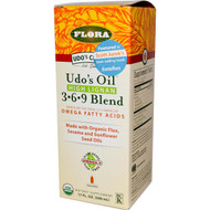 Flora Udos Choice Udos Oil 3 6 9 Blend High Lignan -- 17 fl oz