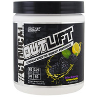 Nutrex Research, Outlift, Clinically Dosed Pre-Workout Powerhouse, Blackberry Lemonade, 9.2 oz (261 g)