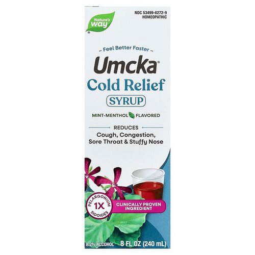 <img alt="Natures Way, Umcka, Cold Relief Syrup, Mint-Menthol , 8 fl oz (240 ml)" title="Natures Way, Umcka, Cold Relief Syrup, Mint-Menthol , 8 fl oz (240 ml),033674157923"