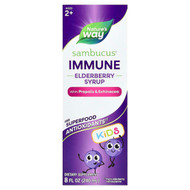 <img alt="Natures Way, Kids Sambucus, Immune Elderberry Syrup, Ages 2+, 8 fl oz (240 ml)" title="Natures Way, Kids Sambucus, Immune Elderberry Syrup, Ages 2+, 8 fl oz (240 ml),033674153598"
