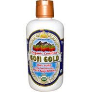 Dynamic Health Laboratories, Certified Organic Goji Gold, 100% Juice, 32 fl oz (946 ml)