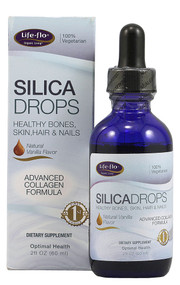 Life-flo, Silica Drops, Natural Vanilla Flavor, 2 fl oz (60 ml) (Discontinued Item)