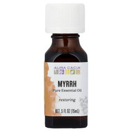 <img alt="Aura Cacia, Pure Essential Oil, Myrrh, 0.5 fl oz (15 ml)" title="Aura Cacia, Pure Essential Oil, Myrrh, 0.5 fl oz (15 ml),051381911287"