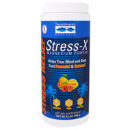 Trace Minerals Research Stress-X Magnesium Powder Raspberry Lemon -- 8.5 oz