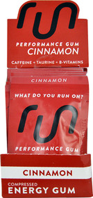 Run Energy Performance Gum Cinnamon -- 12 Packs