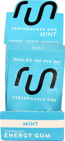 Run Energy Performance Gum Mint -- 12 Packs