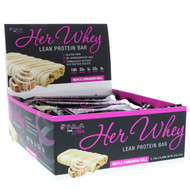 NLA for Her, Her Whey, Lean Protein Bar, Maple Cinnamon Roll, 12 Bars, 2 oz (54 g) Each