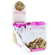 NLA for Her, Her Whey, Lean Protein Cookie, Chocolate Chip, 12 Cookies, 2.1 oz (60 g) Each