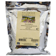 Starwest Botanicals, Organic Whole Pepper Black Malabar, 1 lb (453.6 g)