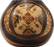 The Mate Factor, Assorted Carved Gourd From Argentina - 1 Piece