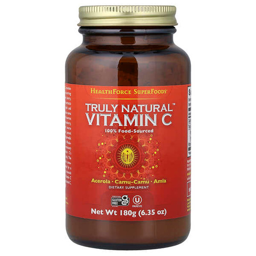 <img alt="HealthForce Superfoods, Truly Natural Vitamin C, 6.35 oz (180 g)" title="HealthForce Superfoods, Truly Natural Vitamin C, 6.35 oz (180 g),650786000178"