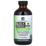 <img alt="Amazing Herbs, Black Seed Oil Blend, With Pure Cold-Pressed Flax Seed Oil, 8 fl. oz (240 ml)" title="Amazing Herbs, Black Seed Oil Blend, With Pure Cold-Pressed Flax Seed Oil, 8 fl. oz (240 ml),665231110081"