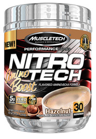 MuscleTech Nitro-Tech Amino Boost Performance Series Hazelnut - 30 Servings