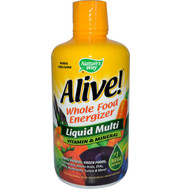 Natures Way, Alive! Liquid Multi-Vitamin, Max Potency, Citrus, 30.4 fl oz (900 ml)