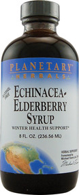 Planetary Herbals Echinacea Elderberry Syrup -- 8 fl oz