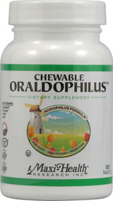 Maxi Health, Chewable Oraldophilus - 100 Chewables