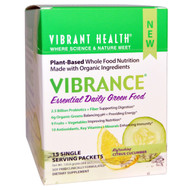 Vibrant Health Vibrance Essential Daily Green Food Refreshing Citrus Cucumber - 15 Packets
