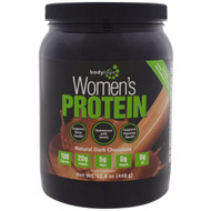 Bodylogix, Womens Protein Powder, Natural Dark Chocolate, 15.8 oz (448 g)