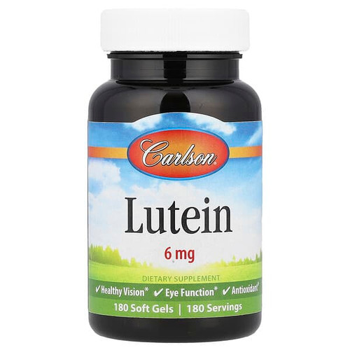 <img alt="Carlson, Lutein, 180 Soft Gels" title="Carlson, Lutein, 180 Soft Gels,088395086526"