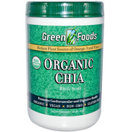 Green Foods Corporation, Organic Chia, Whole Seeds, 450 g