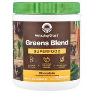 <img alt="Amazing Grass, Greens Blend, Superfood, Chocolate, 8.5 oz (240 g)" title="Amazing Grass, Greens Blend, Superfood, Chocolate, 8.5 oz (240 g),829835933006"