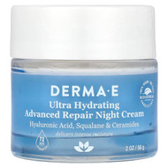 <img alt="DERMA E, Ultra Hydrating Advanced Repair Night Cream, 2 oz (56 g)" title="DERMA E, Ultra Hydrating Advanced Repair Night Cream, 2 oz (56 g),030985004663"