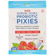 Nordic Naturals, Nordic Flora Kids, Probiotic Pixies, Rad Berry, 3 Billion CFU, 30 Packets