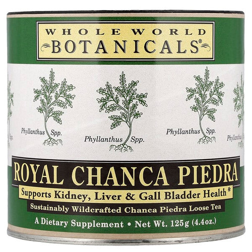 <img alt="Whole World Botanicals, Royal Chanca Piedra, Loose Tea, 4.4 oz (125 g)" title="Whole World Botanicals, Royal Chanca Piedra, Loose Tea, 4.4 oz (125 g),691195003909"