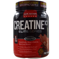 Six Star, Six Star Pro Nutrition, Elite Series, CreatineX3, Fruit Punch, 2.53 lbs (1.15