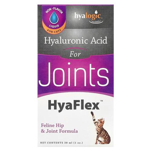 <img alt="Hyalogic, HyaFlex, Hyaluronic Acid For Joints, For Cats, 1 oz (30 ml)" title="Hyalogic, HyaFlex, Hyaluronic Acid For Joints, For Cats, 1 oz (30 ml),858259000032"