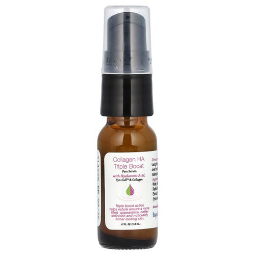 <img alt="Hyalogic, Collagen HA Triple Boost Serum With Syn-Coll & Collagen, Fragrance Free, 0.47 fl oz (13.5 ml)" title="Hyalogic, Collagen HA Triple Boost Serum With Syn-Coll & Collagen, Fragrance Free, 0.47 fl oz (13.5 ml),858259000971"