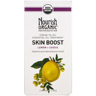 Nourish Organic, Skin Boost, Lemon + Cassia, 2 oz (56 g)