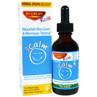 Bioray, NDF Calm, Nourish the Liver & Remove Toxins, Kids, Vanilla Flavor, 2 fl oz (60 ml)