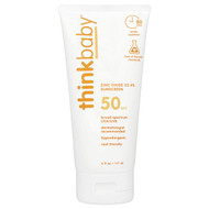 <img alt="think, Thinkbaby, Zinc Oxide Sunscreen, SPF 50, 6 fl oz (177 ml)" title="think, Thinkbaby, Zinc Oxide Sunscreen, SPF 50, 6 fl oz (177 ml),859871004170"