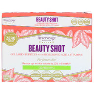 ReserveAge Nutrition, Beauty Shot, Collagen Peptides with Hyaluronic Acid & Vitamin C, Cucumber Apple, 6 Bottles, 3 fl oz (90 ml) Each