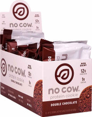 No Cow Protein Cookie Double Chocolate - 12 Cookies