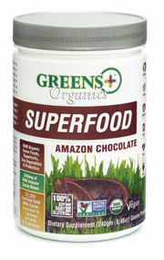 Greens Plus Organics Superfood Amazon Chocolate -- 8.46 oz