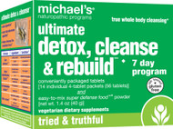 Michaels Naturopathic Programs, Ultimate Detox Cleanse and Rebuild 7-Day Program - 1 Kit