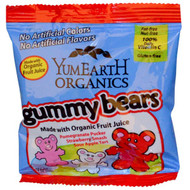 YumEarth, Gummy Bears, Assorted Flavors, 50 Snack Packs, 0.7 oz (19.8 g) Each