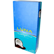 Clif Bar, Luna, Whole Nutrition Bar for Women, Chocolate Dipped Coconut, 15 Bars, 1.69 oz (48 g) Each