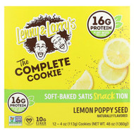 <img alt="Lenny & Larrys, The Complete Cookie, Lemon Poppy Seed, 12 Cookies, 4 oz (113 g) Each" title="Lenny & Larrys, The Complete Cookie, Lemon Poppy Seed, 12 Cookies, 4 oz (113 g) Each,787692835584"